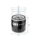 Ölfilter Anschraubfilter 23.416.00 UFI für FORD FORD USA ROVER MORGAN