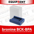 bronine BCK-BPA Camcorder Charging Kit für Ladegerät / Canon BP-A90 Akku (EQY23)