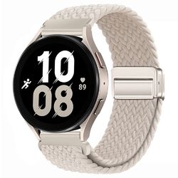 Magnet Nylon Armband für Samsung Galaxy Watch 6 5 4 40 44mm 6 Classic 43mm 47mm