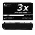 3x PRO Toner BLACK ersetzt Canon 045H BK