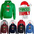 Force Family Fun Herren Hoodie Weihnachten Baum Frohe Weihnachten Neuheit lustiges Geschenk Kapuzenpullover