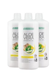 LR Aloe Vera Drinking Gel- Immune Plus- Ingwer, Honig 3x 1000ml NEU OVP 