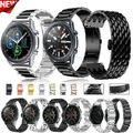 Für Samsung Galaxy Watch 3 45/41mm 42/46MM Gear S3 S2 Frontier Edelstahl Armband