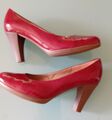 neue Gabor Pumps Gr. 39 /6, weinrot, 9 cm Absatz