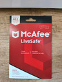 McAfee Live Safe • Unlimited/ Unbegrenzt PC/Geräte 1 Jahr • NEU