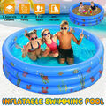 Pool Planschbecken Kinderpool Babypool Aufblasbar Rund Schwimmbecken Schwimmbad