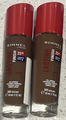 2x Rimmel London Lasting Finish 25 Stunden Foundation 30ml 605 Haselnuss RESTPOSTEN