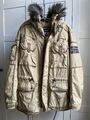 Herren Jacke Gr.XL Napapijri beige