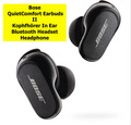 Bose QuietComfort Earbuds II Kophfhörer In Ear Bluetooth Headset Headphone OVP