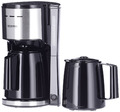 Severin KA 9308 Kaffeemaschine Edelstahl gebürstet Schwarz Kaffee Kapselmasch424