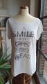 Esprit T-Shirt Weiß mit Print  Gr. XL  wNEU