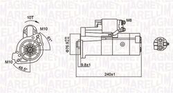 MAGNETI MARELLI Starter 063721221010 für MITSUBISHI