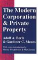 Adolf A. Berle | The Modern Corporation and Private Property | Taschenbuch