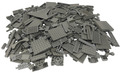 Lego Konvolut 0,5 kg - Alt dunkelgrau - Grau - Steine - Platten - Sondersteine