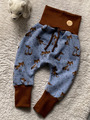 ♥ Warme Pumphose Baggy Pants (Alpenfleece) ♥ Gr. 68/74 NEU Handmade *Fuchs*