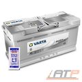 VARTA AUTOBATTERIE 12V 105Ah STARTERBATTERIE 950A xEV A4 INKL 10g BATTERIEPOLFET