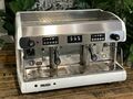 WEGA POLARIS 2 GRUPPEN HIGH CUP WEISSE ESPRESSO-KAFFEEMASCHINE GEWERBLICHE...