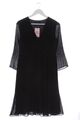 COMMA Wickelkleid Damen Gr. DE 40 schwarz Casual-Look