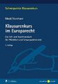 Klausurenkurs im Europarecht