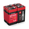 4 ANSMANN Alkaline longlife Rauchmelder 9V Block Batterien - Premium Qualität