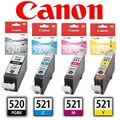 4x ORIGINAL CANON PIXMA IP3600 IP4600 IP4700 MX860 MX870  DRUCKER PATRONE SET