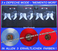 DEPECHE MODE*MEMENTO MORI*3 LPs + 3 FARBEN*MIT DER RAREN RED-TRANSLUCENT*NEU+OVP