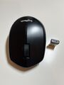 Logitech Mouse M330 leise schwarze Maus