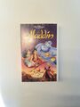 Walt Disneys Meisterwerk VHS Kasette☆Aladdin mit Hologrammen PAL 400 01662 ☆