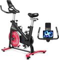 Heimtrainer Ergometer Fitness Fahrrad Indoor Cycling Bike + Pulsmesser+LCD 120kg