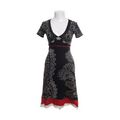 Desigual, Kleid, Größe: XS, Schwarz/Mehrfarbig, Medaillon, Damen #VSy