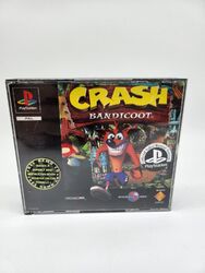 Crash Bandicoot PS1 PlayStation 1- Big Box - OHNE DEMO CD