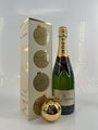 Moet Chandon Brut Imperial Champagner 0,75l 12% Vol + 4 Moët Weihnachtskugeln