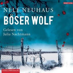 JULIA NACHTMANN - NELE NEUHAUS: BÖSER WOLF 6 CD HÖRBUCH KRIMI THRILLER NEU 