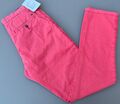 Tommy Hilfiger Jeans Chino Hose Mercer Sunset Baumwolle Weite 30 Länge 32 rot