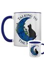 Talking To The Moon Blue Inner 2-Ton-Becher
