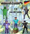 Kinder Karneval Minecraft Charakter Kostüm Spiel Party Fancy Dress Kostüm *