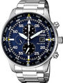 CITIZEN  44 mm Chronograph CA0690-88L Solar Edelstahl Eco-Drive silberfarben