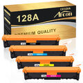 4x Toner Compatible with HP 128A LaserJet CE320-323A CP 1521 N CP 1522 N CP 1523