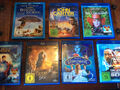 Walt Disney REAL [7 BLU RAY]  Bedtime Stories John Carter Schöne Biest Alice ...