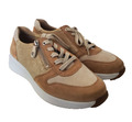 Avena Hallux-Sneaker Reißverschluss Beige Gold Größe UK 6,5 EU 40 UVP 159€