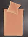 irisette Bettwäsche LUMEN Jersey BL 155x200 cm orange Bettbezug Bettzeug