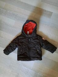 Baby Herbst Winter Jacke Anorak unisex warm gefüttert Gr.68 C&A