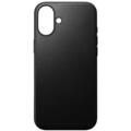 Nomad Modern Leather Leder Case Hülle für Apple iPhone 16 Plus - Schwarz