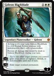 Gideon Blackblade, War of the Spark