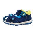 Superfit Freddy Kinderschuhe Burschen Sandalen Minilette Blau Freizeit