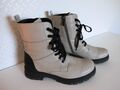 Marco Tozzi Damen Stiefelette Boots in Grau/Schwarz Gr.40