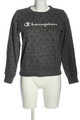 CHAMPION Sweatshirt Damen Gr. DE 36 hellgrau-schwarz Casual-Look