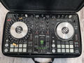 Pioneer DJ DDJ-SR - 2-Kanal-Mixer mit 4-Deck-Steuer + Decksaver + Transportasche