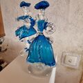 Grosse schönee, Murano Figuren Paar Seguso,  Italien, Figurine from Murano Italy