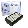 Trade-Shop Akku 7,4V 3350mAh ersetzt Panasonic DMW-BLJ31 DMW-BLJ31E für Lumix